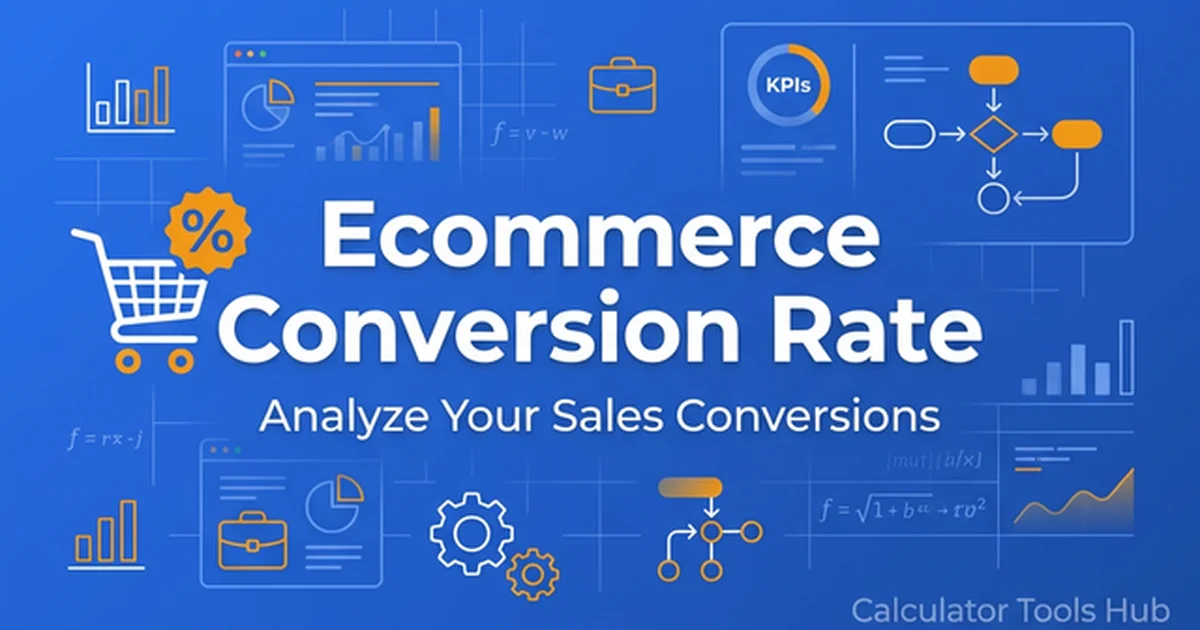 Conversion In Store Ecommerce Conversion Rate Calculator: Calculate Store Performance