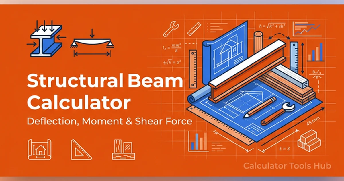 Structural Calc Calculation Structural Beam Calculator: Deflection, Moment & Shear Force