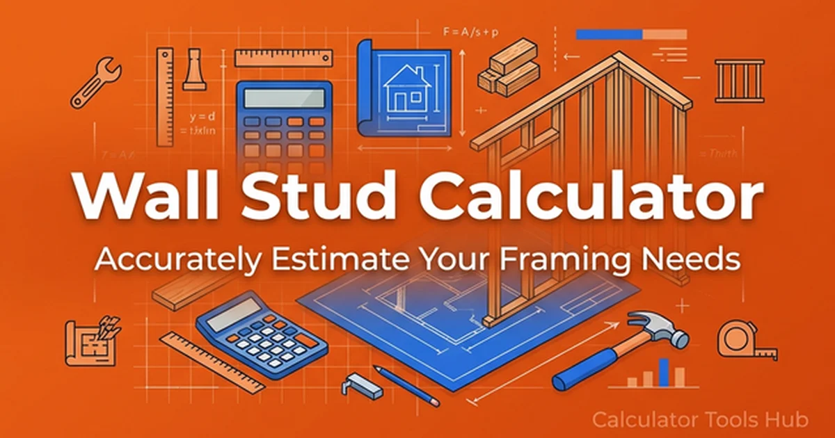 Wall Stud Calculator: Accurately Estimate Your Framing Needs
