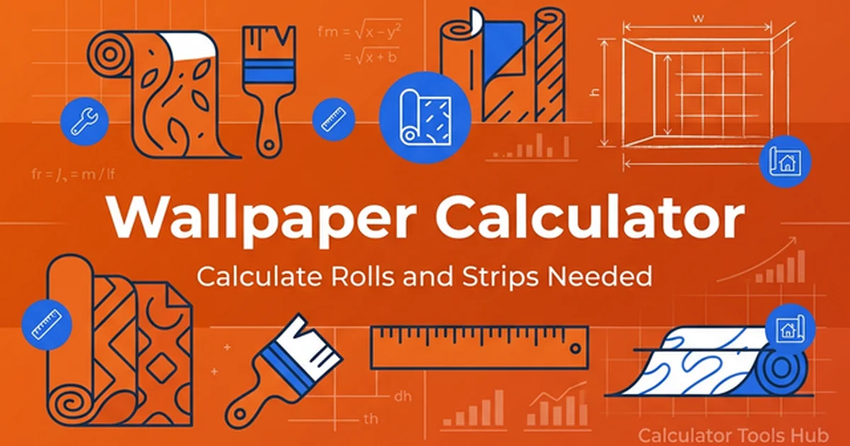 Wallpaper Calculator: Calculate Rolls and Strips Needed